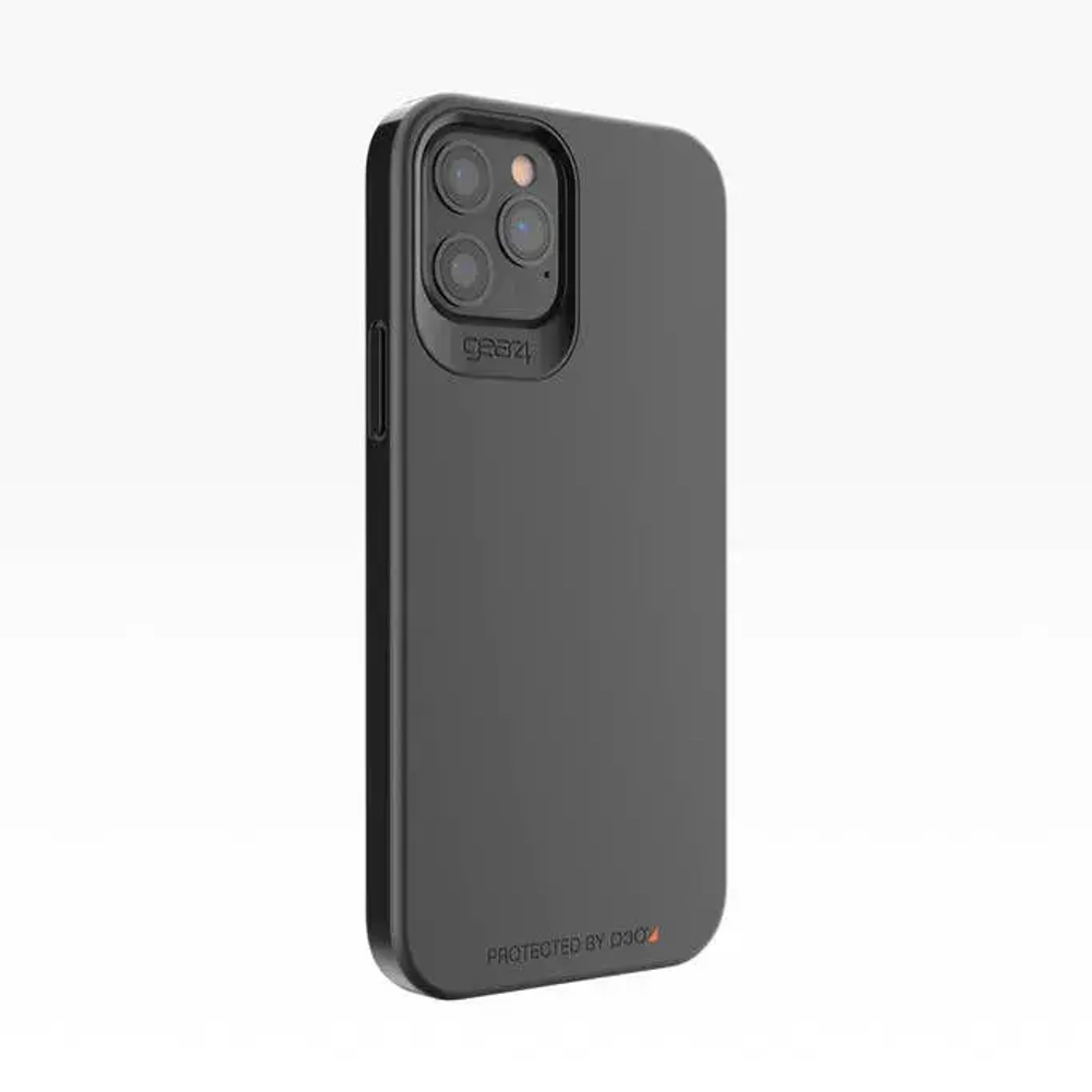 Чехол-накладка Mophie Holborn Slim для Apple iPhone 12 Pro Max силиконовый (черный)