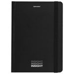 Блокнот с резинкой в клетку 96 л., А5 (145х203 мм), твердая обложка, BRAUBERG, "Insight", 113723