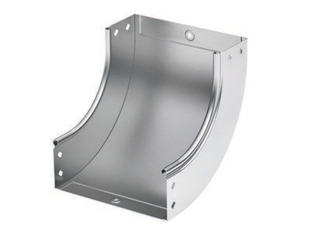 Угол CS 90 вертикальный внутр.90° 200/100 в комплекте с крепежными элементами и соединительными пластинами, необходимыми длямонтажа, горячеоцинкованный