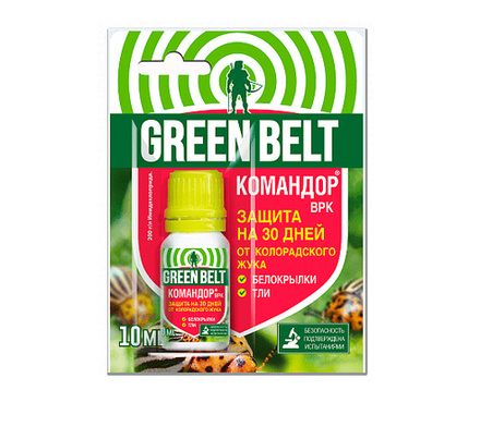 Пестицид Командор GREEN BELT 10 мл (1/24)