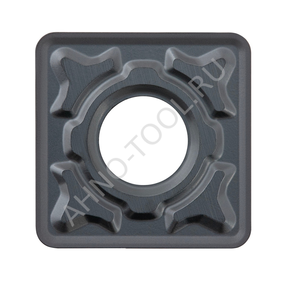 Пластина твердосплавная ISO SNMG120412-MMA APM628L AHNO по жаропроч. и нерж.стали, получистовая