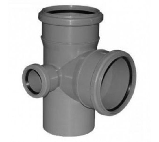 Крестовина Sinikon Standart 110x110x50 мм 87° серая левая двухплоскостная (арт. 512033.R)