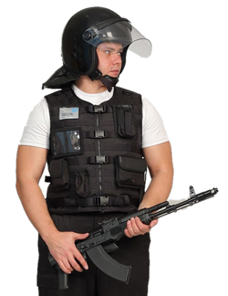 Бронежилет Комфорт 2-2 УНИ чехол «Дельта» (бронесталь), Бр2 класс защиты