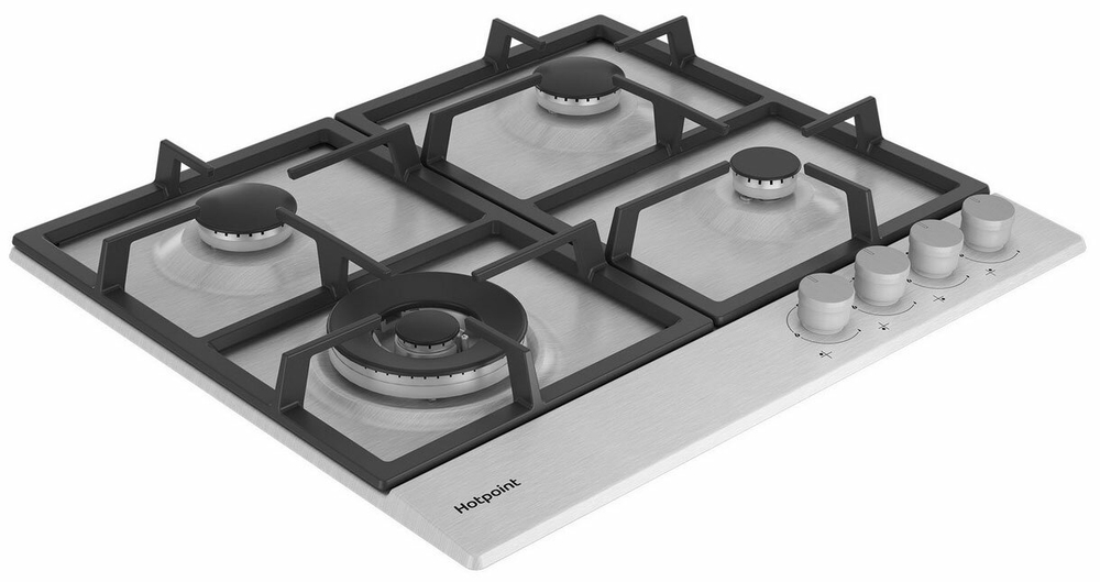 Газовая варочная панель Hotpoint HGMT 641 W IX