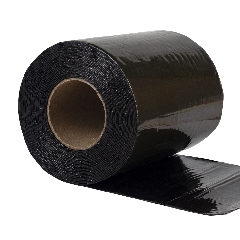 Лента кровельная битумная Шабашка, 20 см x 10 м, антрацит