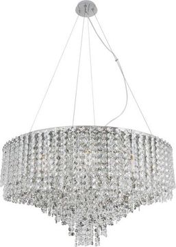 Люстра подвесная 16*Е14 2187/09/16P хром Rain of Crystal Stilfort