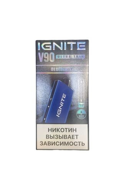 Ignite V90 Blueberry - черника 9000 затяжек 20мг (2%)