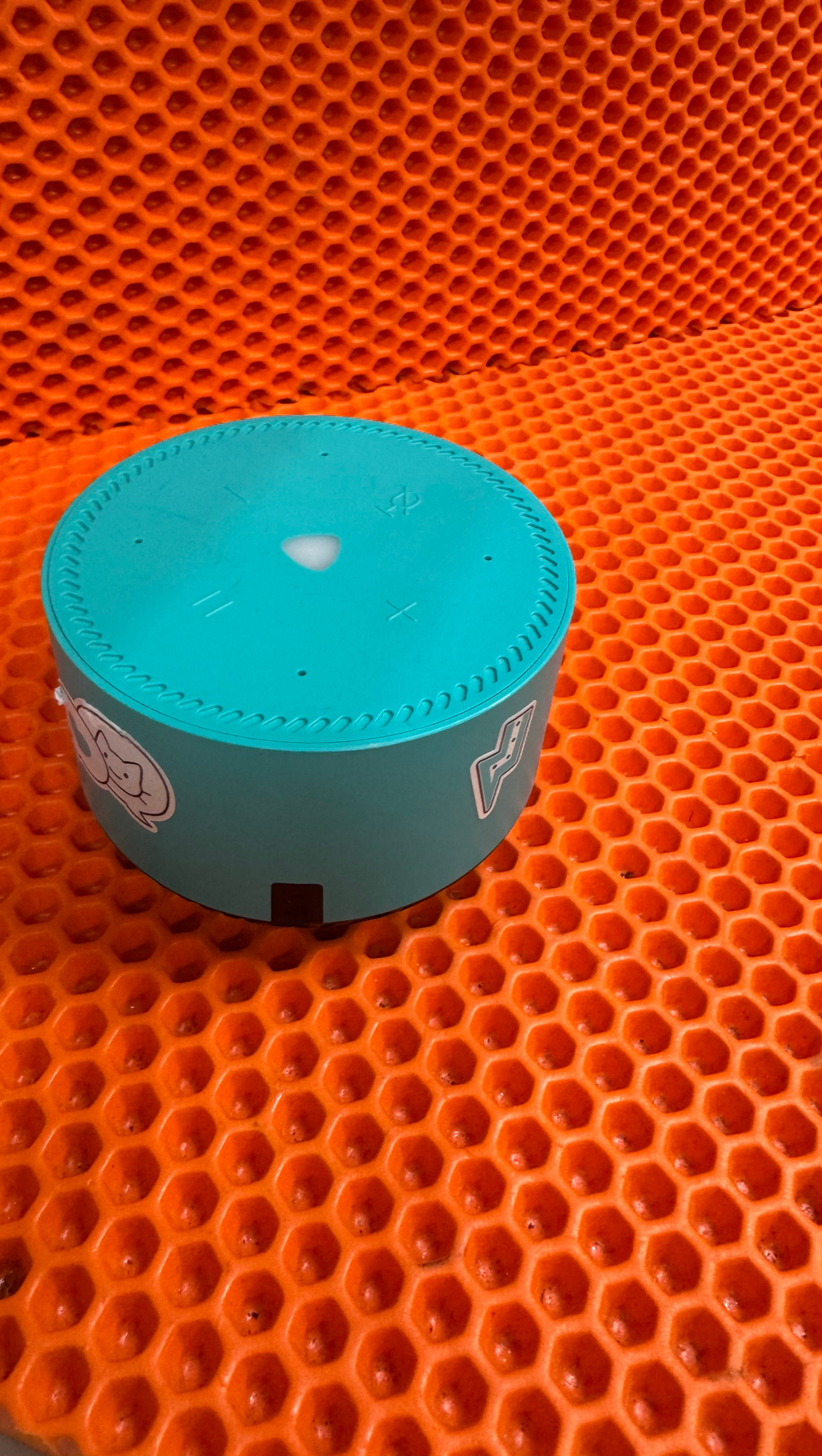 Умная колонка Яндекс Станция Лайт :Берюзовая с подставкой