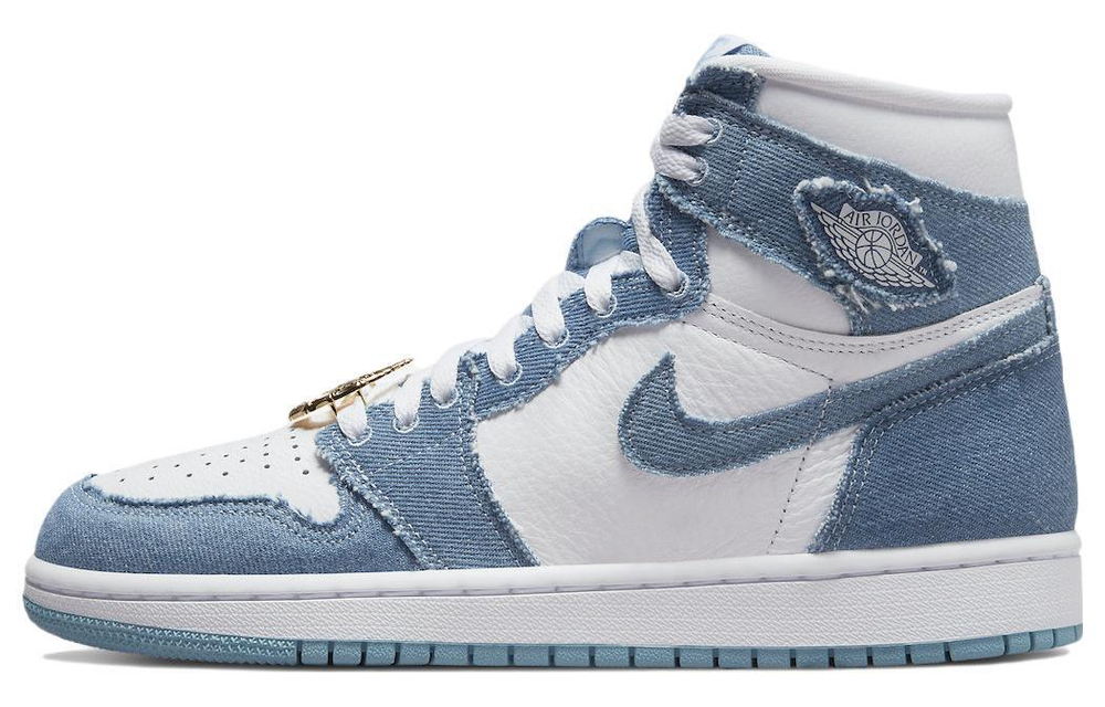 Кроссовки Jordan Air Jordan 1 Retro High Og "Denim" (Женская размерная сетка)