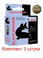 леска рыболовная Black Shadow 0,20mm 100m ( 6 штук )