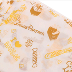 Бумага для бенто-тортов "Пекарня" 18x18 10 шт.