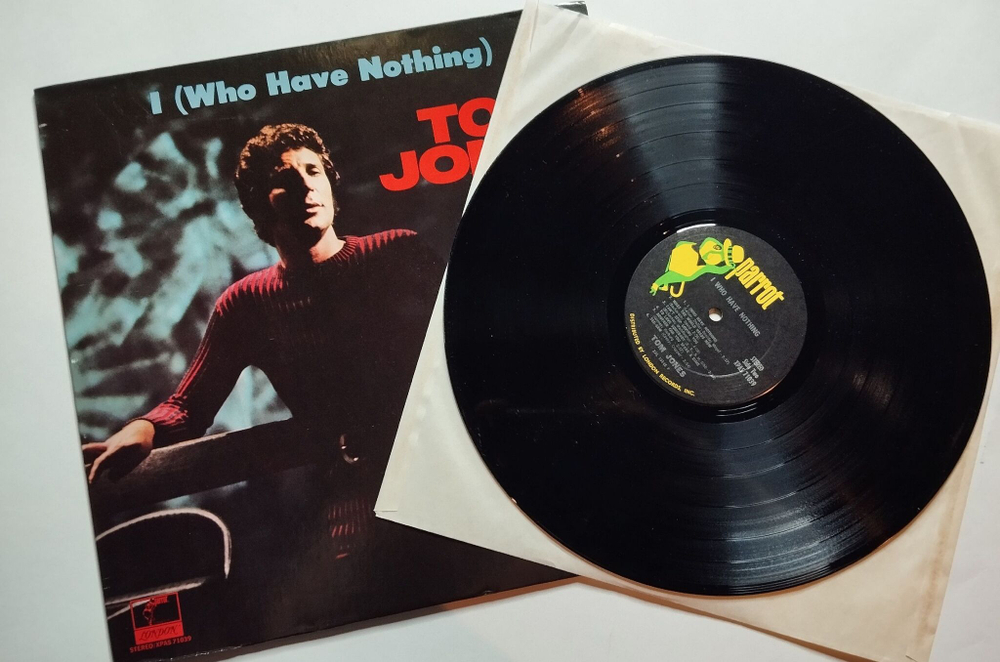 Винтажная виниловая пластинка LP Tom Jones I (Who Have Nothing) (USA 1970)