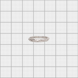 "Фермо" кольцо в родиевом покрытии из коллекции "Рок-н-ролл" от Jenavi