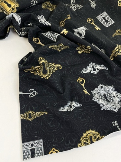 КЛЮЧИКИ №14 - Футер 2х-нитка с лайкрой, пенье Digital