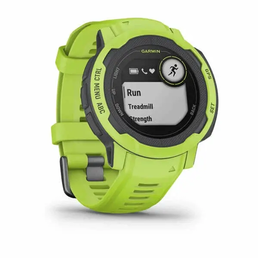 Умные часы Garmin Instinct 2 Solar, лайм (Electric Lime)