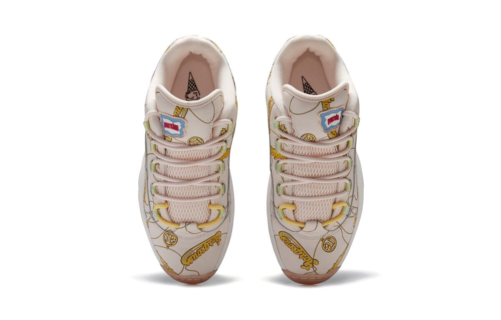 Кроссовки Bbc Ice Cream X Reebok Question Low Name Chains