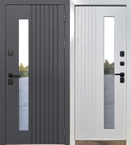 Дверь входная с терморазрывом LUXOR Термо рейка стеклопакет