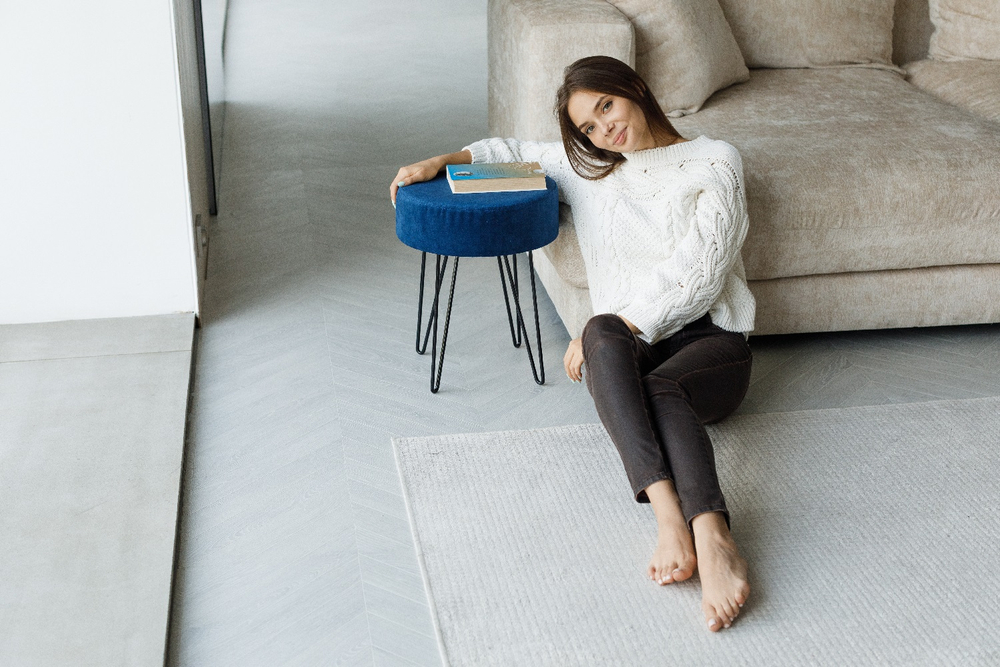 Пуф Тесла Синий