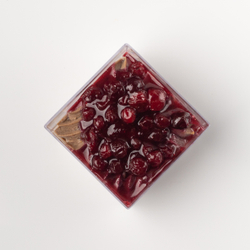 Паштет из печени цыпленка с брусничным конфи 16шт