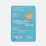 San Marino 2 Euro 2009: European Year of Creativity and Innovation