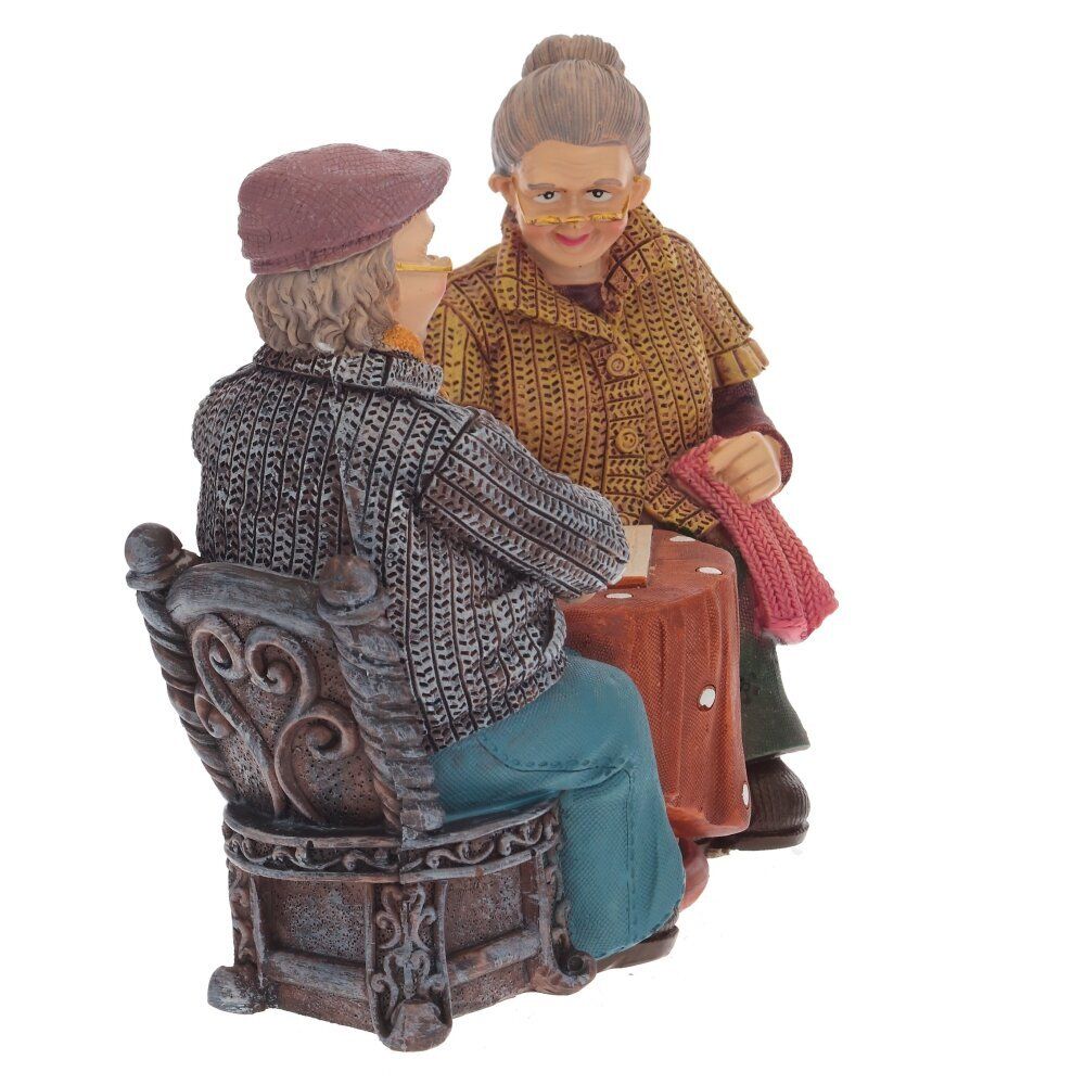 GAEM Фигурка декоративная "Бабушка с дедушкой", L21 W9 H15 см, 2в.
