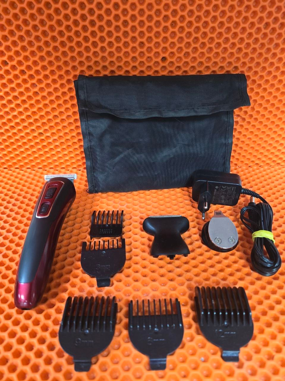 Триммер для бороды и усов POLARIS 5 насодок