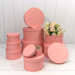 Коробка 27.5х14.7 см Набор 10 шт (Розовый)