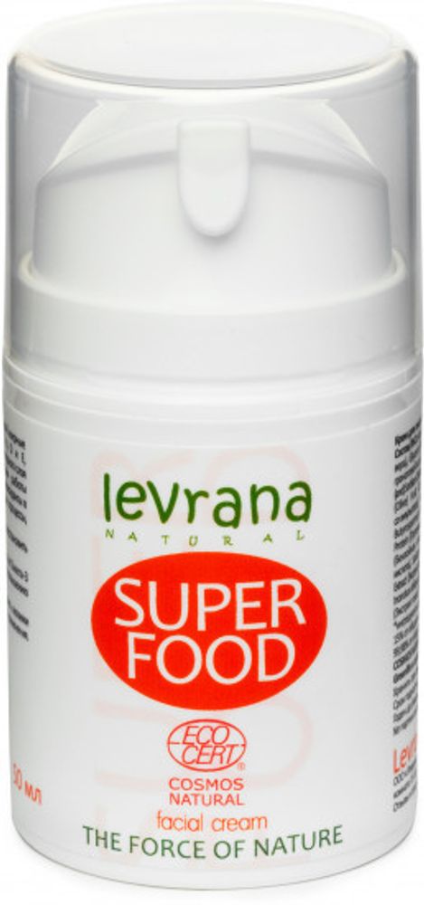 Крем для лица Super Food, Levrana