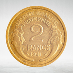 France, 2 Francs 1941, XF