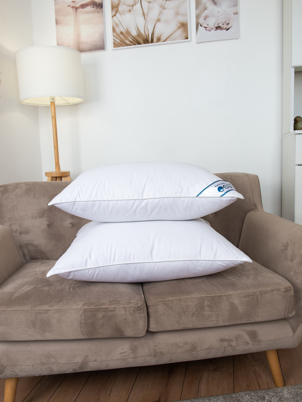 Подушка пуховая Афина 50х70 хлопок