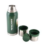 Термос &quot;Биосталь-ОХОТА&quot; с узкой горловиной, 2 чашки, 1,0 л/12/