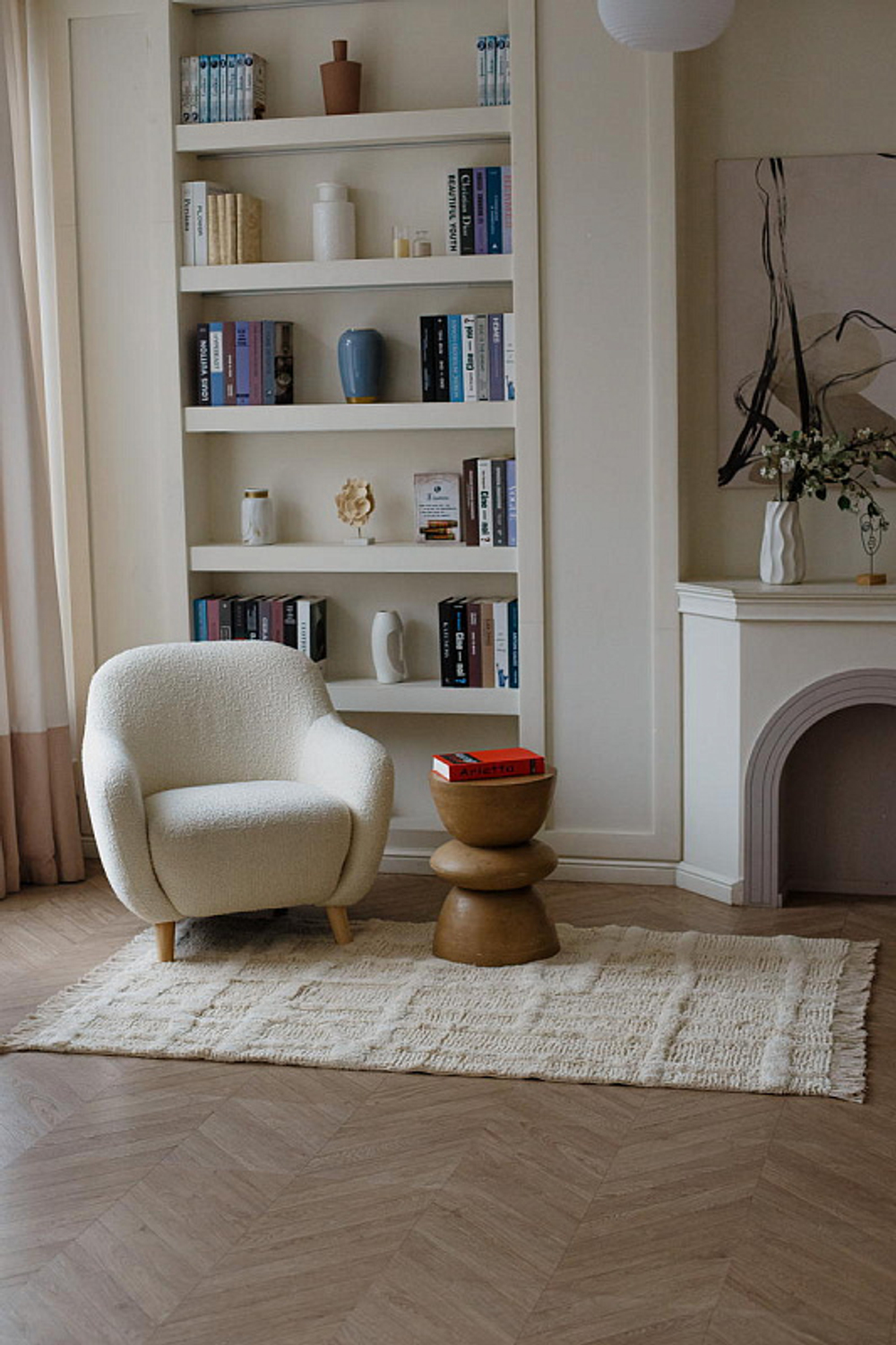 Хлопковый ковер Lillaland AKWAABA 160х230 см