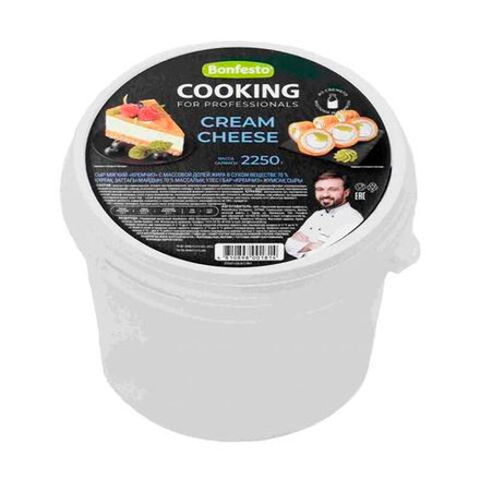 Сыр мягкий сливочный "Крем чиз" ТМ Bernard 1,5 кг