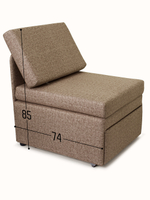 Кресло-кровать "Миник" Rich Beige (бежевый)