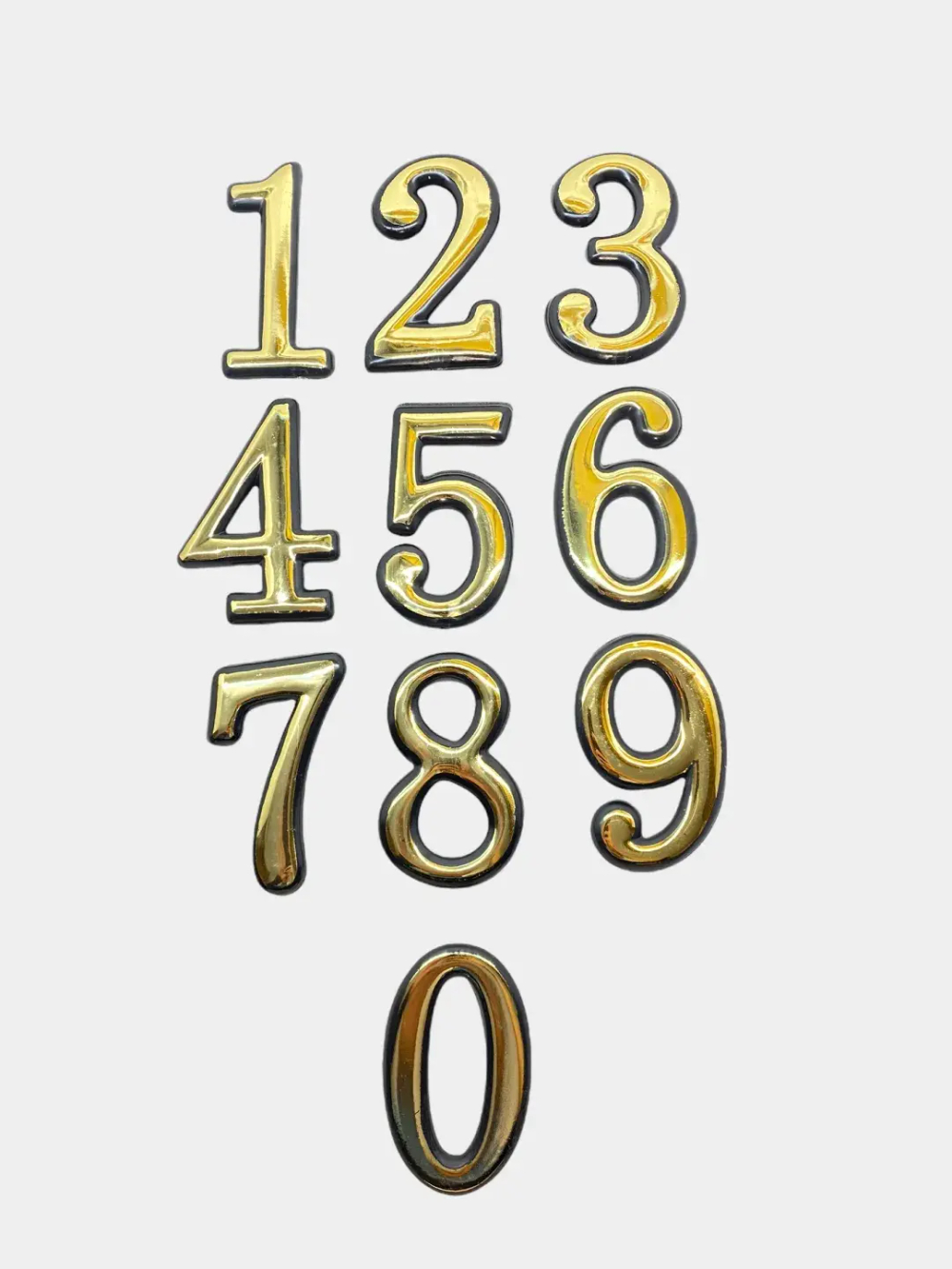 Номер д/двери самоклеющийся большой"8"