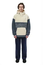 Худи Ymkashix Little Lamb Zip серо-синий/белый