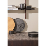 Сушилка для посуды, черная