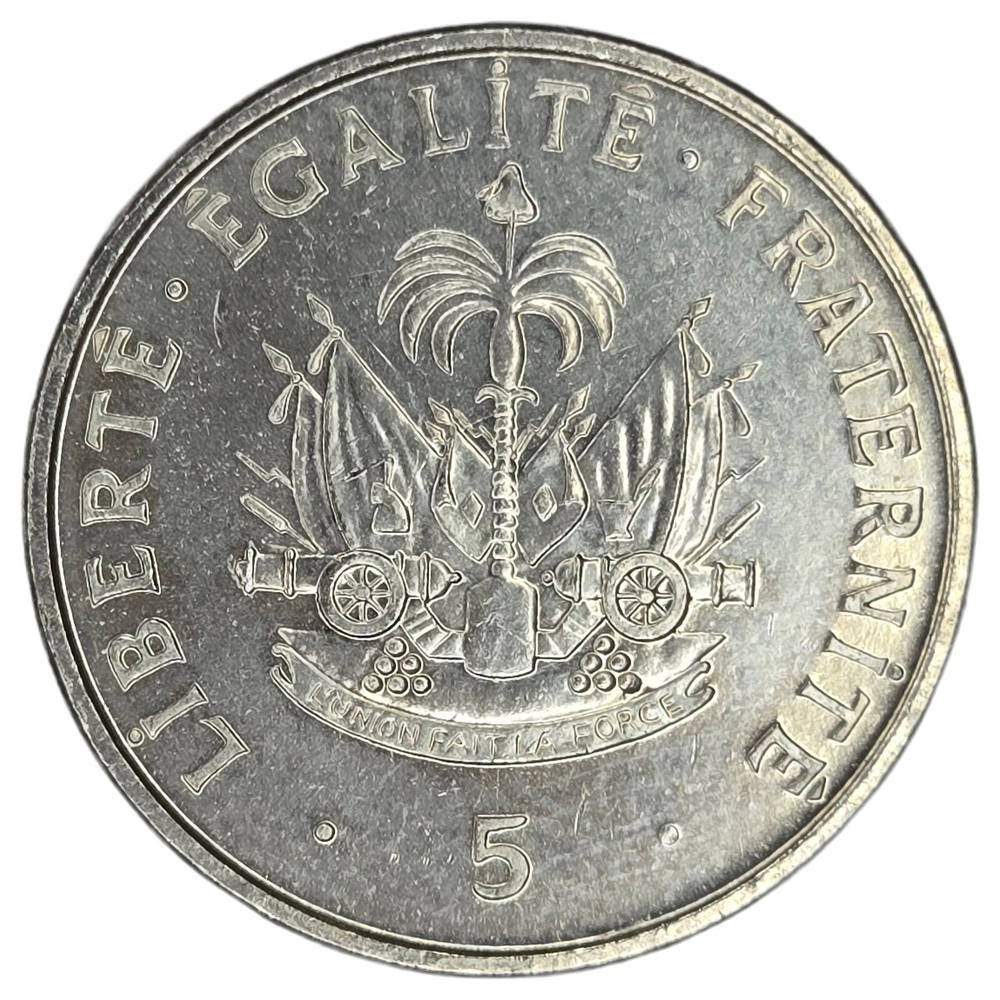 Haiti, 5 Centimes, 1997, AU