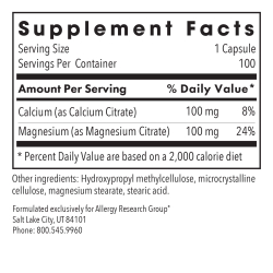 Calcium Magnesium Citrate