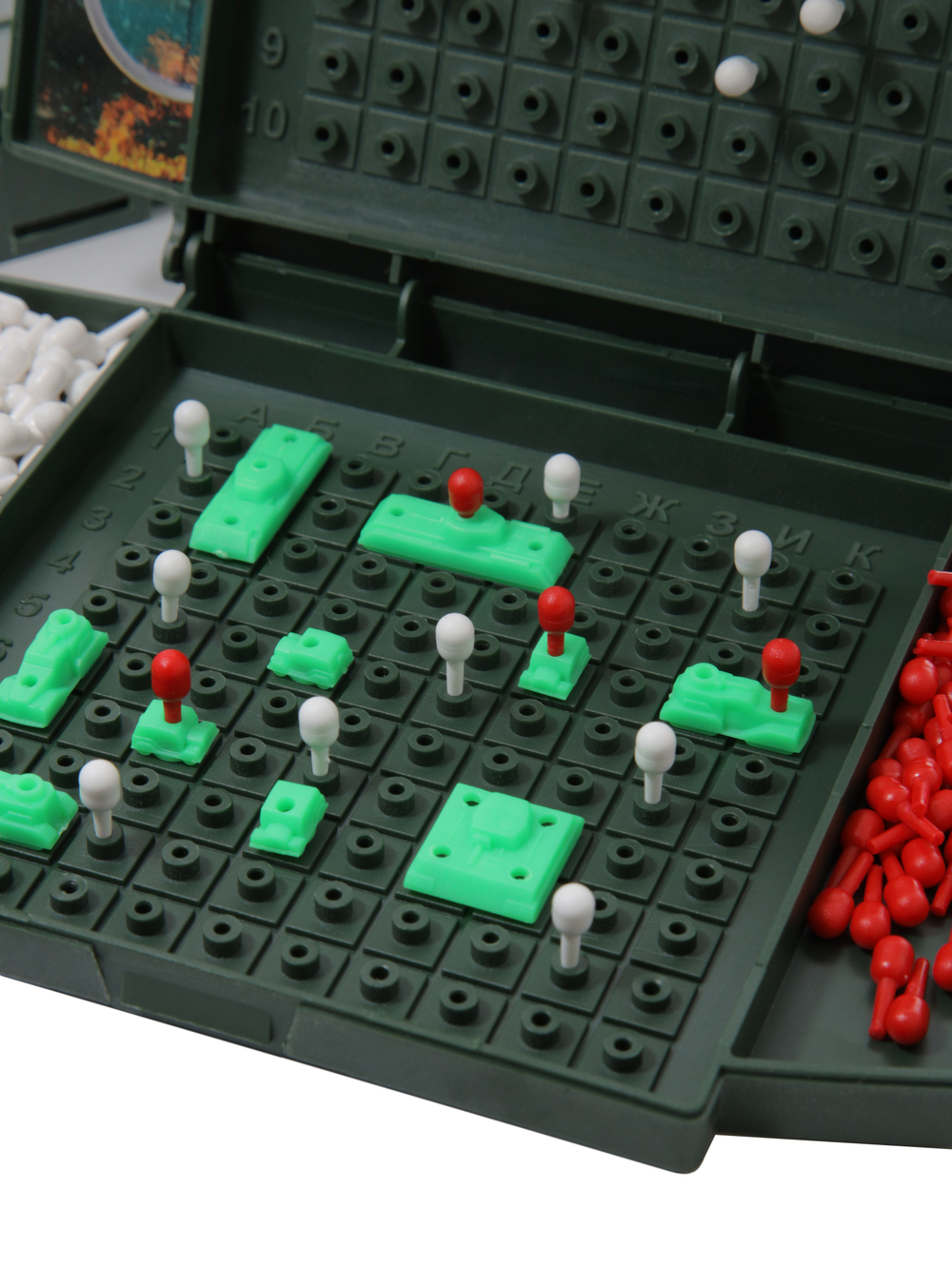 Игра настольная "Танковый бой мини" арт 02154 (Десятое королевство)