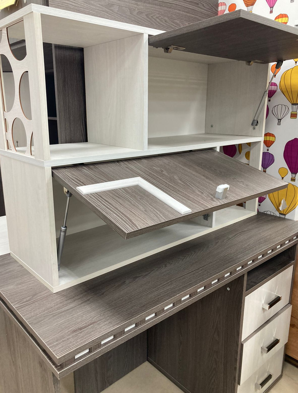 Уголок школьника Омега 16 полка навесная 2