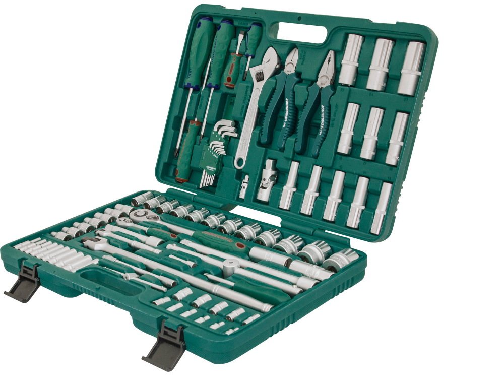 S04H52483S Набор инструмента универсальный 1/4", 1/2"DR, 83 предмета