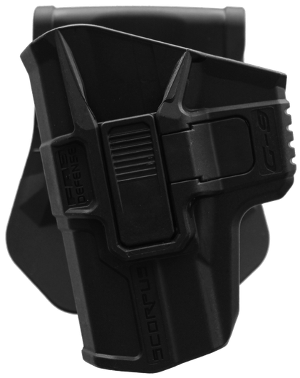 Кобура поворотная с кнопкой для Glock 9 мм (левша)