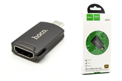 Конвертер Type-C (M) -- HDMI (F) HOCO UA19 серый