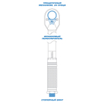 KING TONY (34423-2A) Динамометрический ключ серии "CLASSIC", 1/2", 70-340 Нм, для левой и правой резьбы, футляр