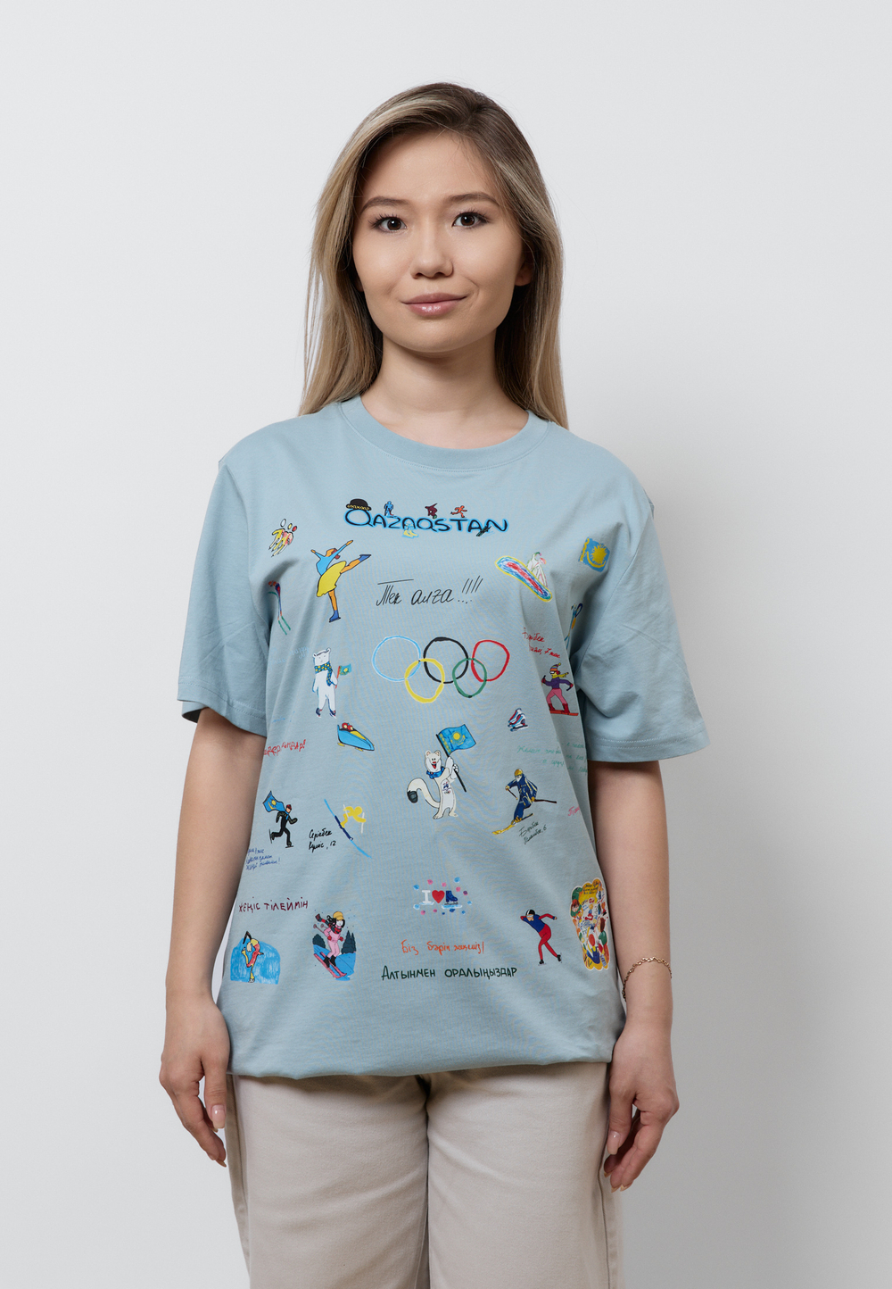 Футболка OLYMPIC CHILD LIGHT BLUE