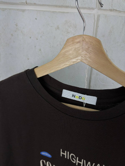 Футболка женская артикул 703 цвет "шоколад"