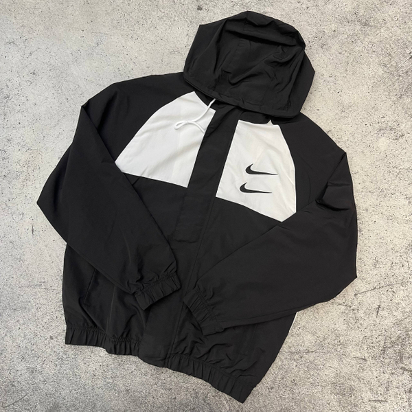 Ветровка Nike Sportswear Double Swoosh black/white