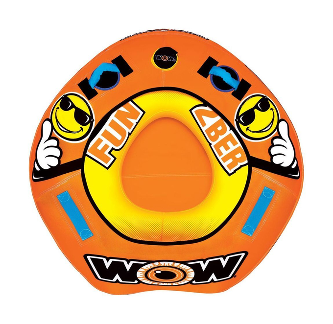 Баллон буксируемый 2Ber с электрическим насосом и буксирным тросом