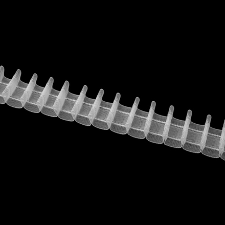 Шторная лента Oz-Is арт. 4463МP коэф сборки 1:2,5, цвет прозрачный (ширина 30 mm)